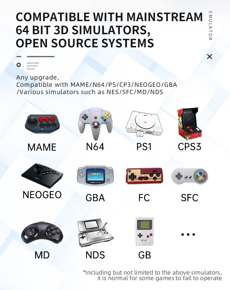 Black Handheld Arcade Console R5556