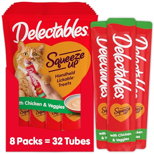 Lickable Wet Cat Treats Chicken 16 Count J1380