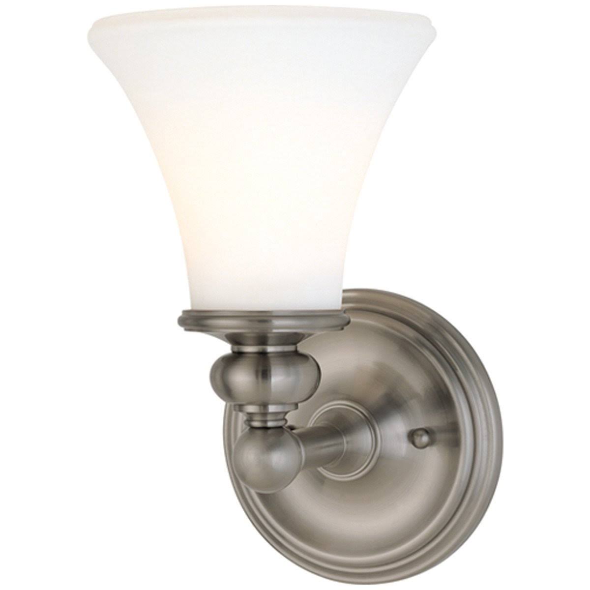 Satin Nickel 1 Light Bath Bracket J217